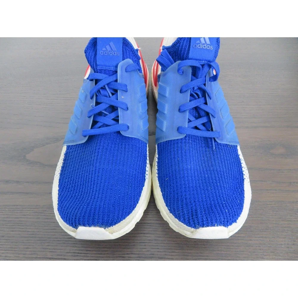 Adidas Ultraboost 19 Shoes Mens Size 12 Blue Running Sneakers EF1340 Gym Comfort